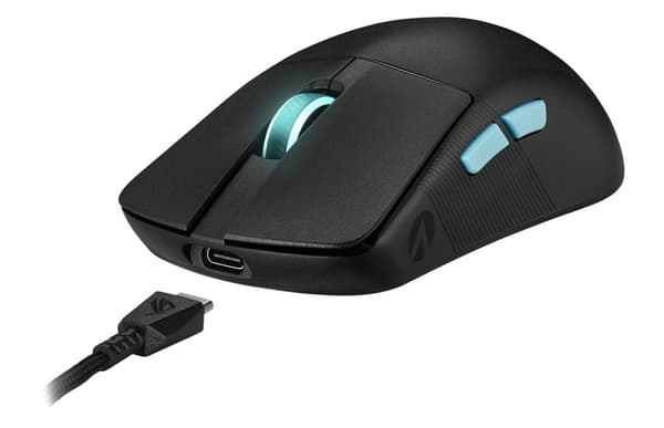 ASUS ROG Harpe Ace Aim Lab Edition hiiri Ambidextrous RF Wireless + Bluetooth + USB Type-A Optical 36000 DPI