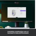 Miniatyrbild 3 av 7: Logitech Signature M650 L Trådlös mus 2000 DPI, vit