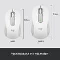 Miniatyrbild 7 av 7: Logitech Signature M650 L Trådlös mus 2000 DPI, vit