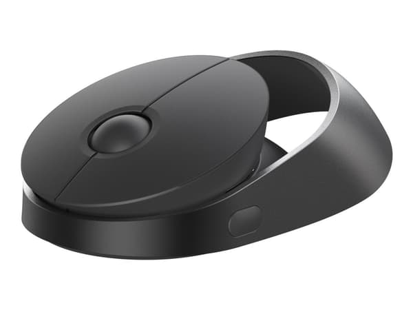 Rapoo Ralemo Air 1 - Mus - multi-mode - optisk - 3 knappar - trådlös - Bluetooth 3.0, Bluetooth 5.0, 2.4 GHz - trådlös USB-mottagare - svart Grå