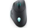 Pikkukuva 3 / 3: Alienware AW620M - Hiiri - oikeakätinen - optinen - 7 painiketta - langaton, langallinen - USB, 2,4 GHz - Dark Side of the Moon - vähittäismyyntipakk
