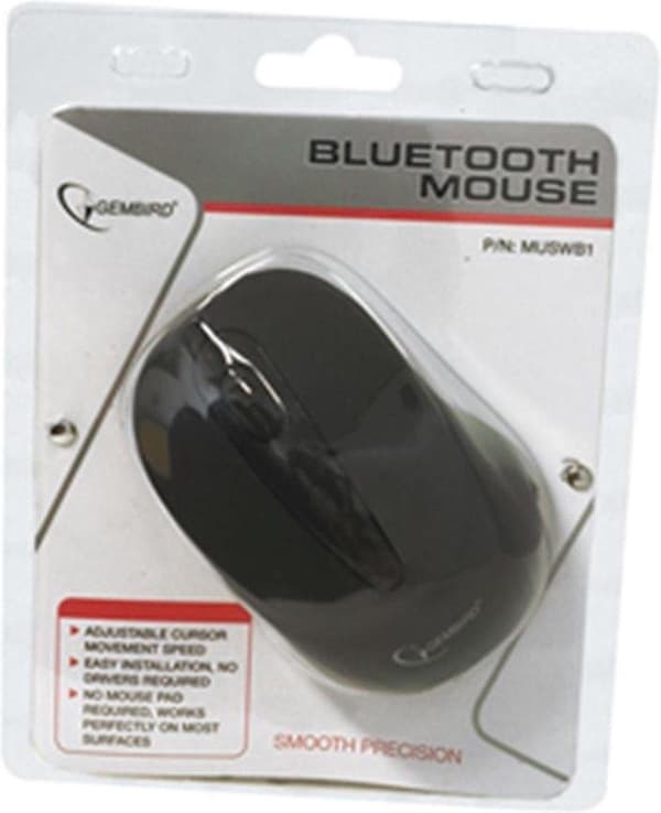 Gembird MUSWB2 hiiri Office Oikeakätinen Bluetooth Optinen 1600 DPI