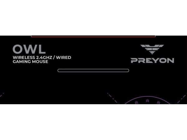 PREYON Owl Wireless Mouse (POW35B)
