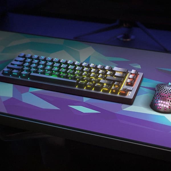 Xtrfy GP5 Litus XL Gaming Musmatta Blå Höghastighetstyg Yta Halkfri bas Tvättbar (GP5-XL-LITUS-BLÅ)
