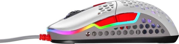Xtrfy M42. Formfaktor: Ambidextrous. Rörelsedetekteringsteknik: Optisk, Enhetsgränssnitt: USB Typ-A, Rörelseupplösning: 16000 DPI, Knapptyp: Tryckta k