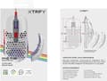 Miniatyrbild 9 av 10: Xtrfy M42. Formfaktor: Ambidextrous. Rörelsedetekteringsteknik: Optisk, Enhetsgränssnitt: USB Typ-A, Rörelseupplösning: 16000 DPI, Knapptyp: Tryckta k