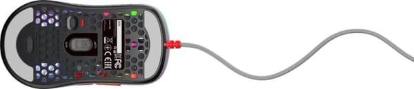 Xtrfy M42. Formfaktor: Ambidextrous. Rörelsedetekteringsteknik: Optisk, Enhetsgränssnitt: USB Typ-A, Rörelseupplösning: 16000 DPI, Knapptyp: Tryckta k