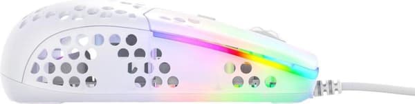 Xtrfy MZ1. Rörelsedetekteringsteknik: Optisk, Enhetsgränssnitt: USB Typ-A, Svarstid: 8 ms, Typ av knappar: Tryckta knappar, Scrolltyp: Ring, Accelerat