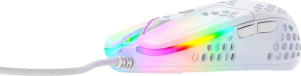 Xtrfy MZ1. Rörelsedetekteringsteknik: Optisk, Enhetsgränssnitt: USB Typ-A, Svarstid: 8 ms, Typ av knappar: Tryckta knappar, Scrolltyp: Ring, Accelerat
