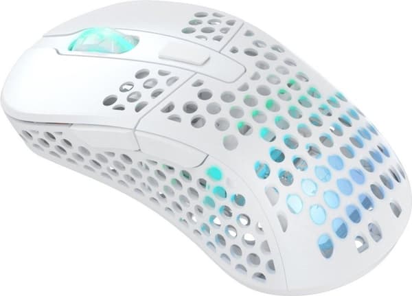 Xtrfy M4 RGB. Liikkeentunnistustekniikka: Optinen, Laitteen käyttöliittymä: Langaton RF, Liikeresoluutio: 19000 DPI, Vasteaika: 1 ms, Painikkeiden tyy