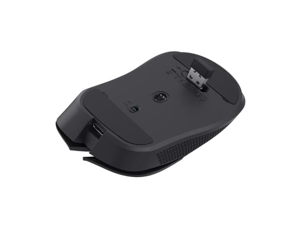 Trust GXT 923 Ybar - Mus - gaming - högerhänt - 6 knappar - trådlös - 2.4 GHz - trådlös USB-mottagare - svart