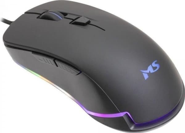 Wired gaming mouse Nemesis C305 3200 DPI 6P RGB LED black