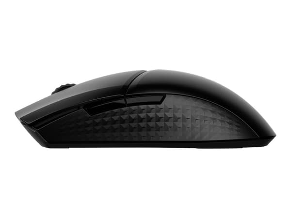 MSI CLUTCH GM41 LIGHTWEIGHT - Mus - optisk - 6 knapper - kablet, trådløs - 2.4 GHz - USB trådløs mottaker