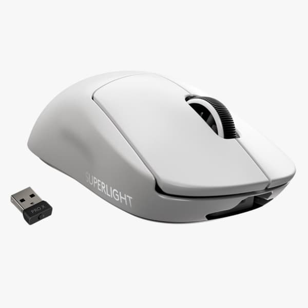 Logitech G PRO X Superlight langaton pelihiiri, valkoinen