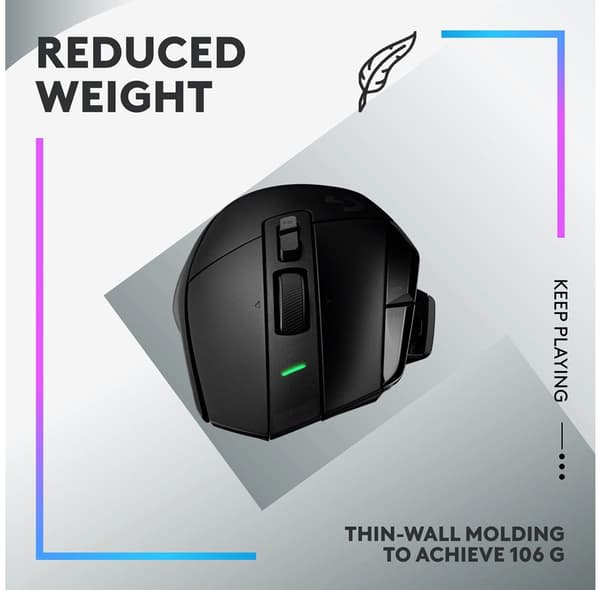 Logitech G502 X PLUS Langaton RGB Pelihiiri