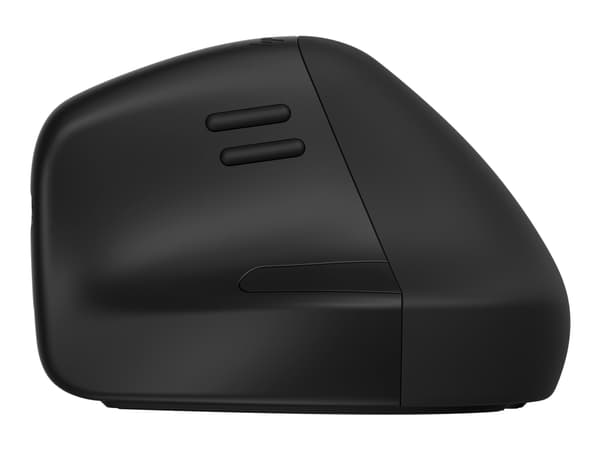 HP 920 - Mus - ergonomisk - 6 knappar - trådlös - 2.4 GHz, Bluetooth 5.3 - trådlös USB-mottagare - svart