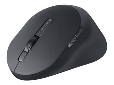 Dell Premier MS900 - Mus - 7 knappar - trådlös - 2.4 GHz, Bluetooth 5.1 - trådlös USB-mottagare - grafit - med 3 års avancerad utbytesservice grafit