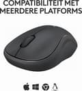 Miniatyrbild 7 av 8: Logitech M240 Mus Ambidextrous Bluetooth (910-007119)