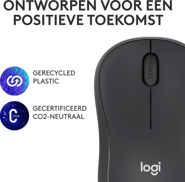 Logitech M240 Mus Ambidextrous Bluetooth (910-007119)