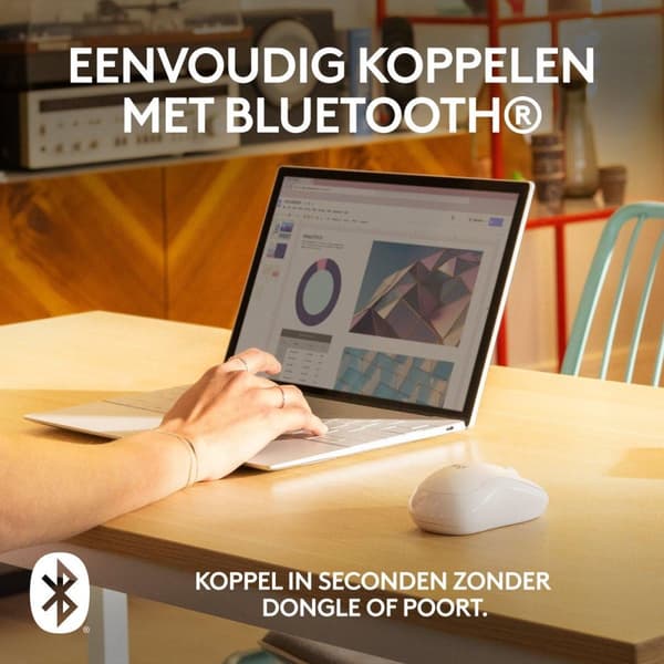 Logitech M240 Mus Ambidextrous Bluetooth (910-007120)