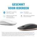 Miniatyrbild 5 av 5: HP 410 Slim Silver Bluetooth-mus