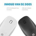 Miniatyrbild 1 av 5: HP 410 Slim Silver Bluetooth-mus
