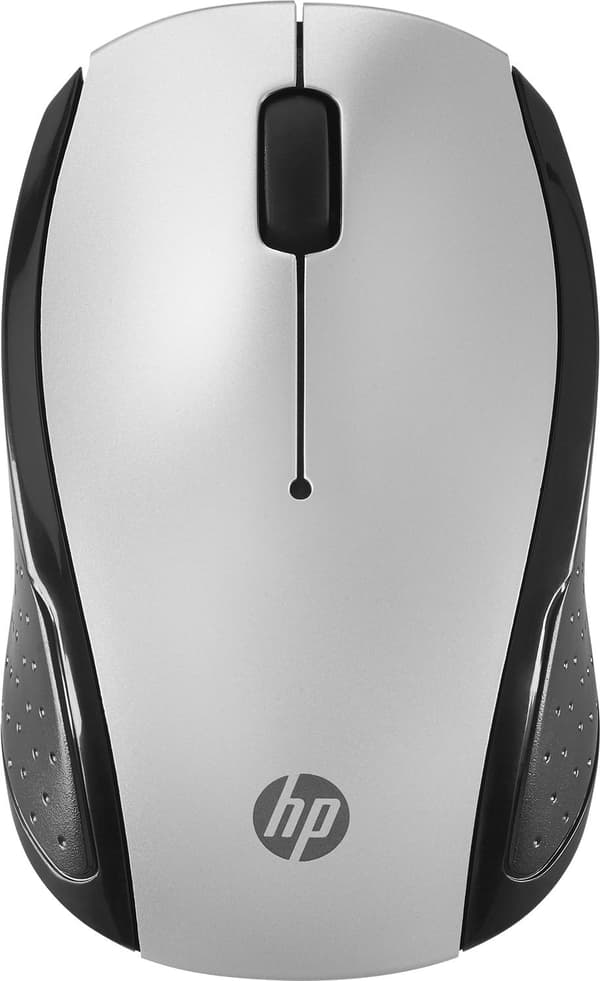 HP Wireless Mouse 200 (Pikeänhopea) musta, Hopea