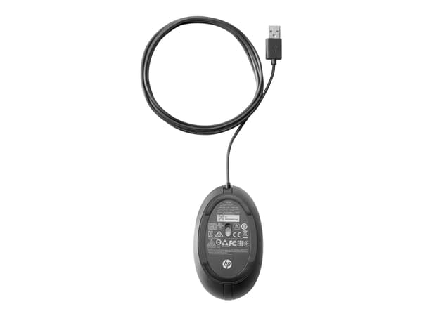 HP Desktop 320M - Mus - 3 knapper - kablet - USB