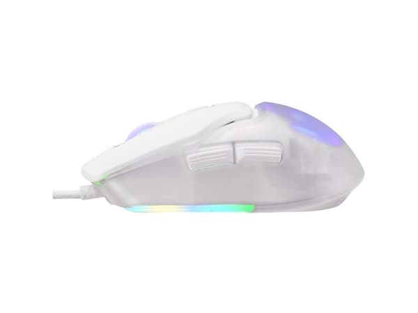 Marvo FIT LITE G1, Ambidextrous, Optisk, USB Type-A, 1200 DPI, Vit