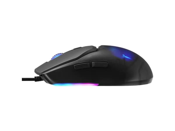 Marvo FITLITEG1GY, Ambidextrous, Optisk, USB Type-A, 1200 DPI, Svart