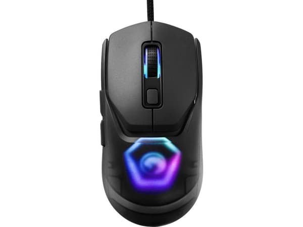 Marvo FITLITEG1GY, Ambidextrous, Optisk, USB Type-A, 1200 DPI, Svart