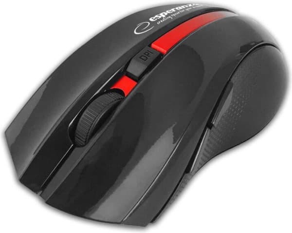 Esperanza EM129R Trådlös Bluetooth 6D Mus, svart