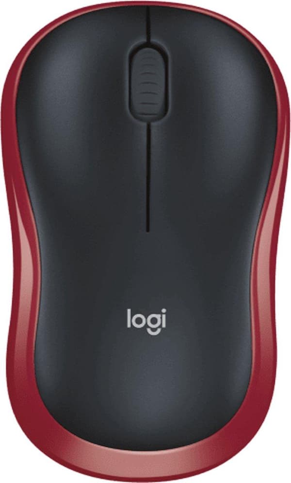 Logitech LGT-M185R musta, Punainen
