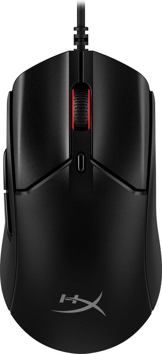 HyperX Pulsefire Haste 2 trådad spelmus, svart (6N0A7AA) Svart
