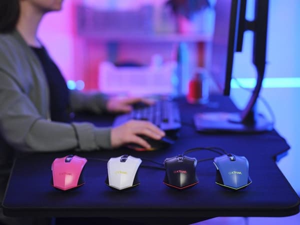 Trust Gaming GXT 109P Felox - Hiiri - valaistu peli - 6 painiketta - langallinen - USB - tehokas pinkki (25068)