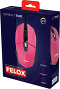 Pikkukuva 9 / 11: Trust Gaming GXT 109P Felox - Hiiri - valaistu peli - 6 painiketta - langallinen - USB - tehokas pinkki (25068)