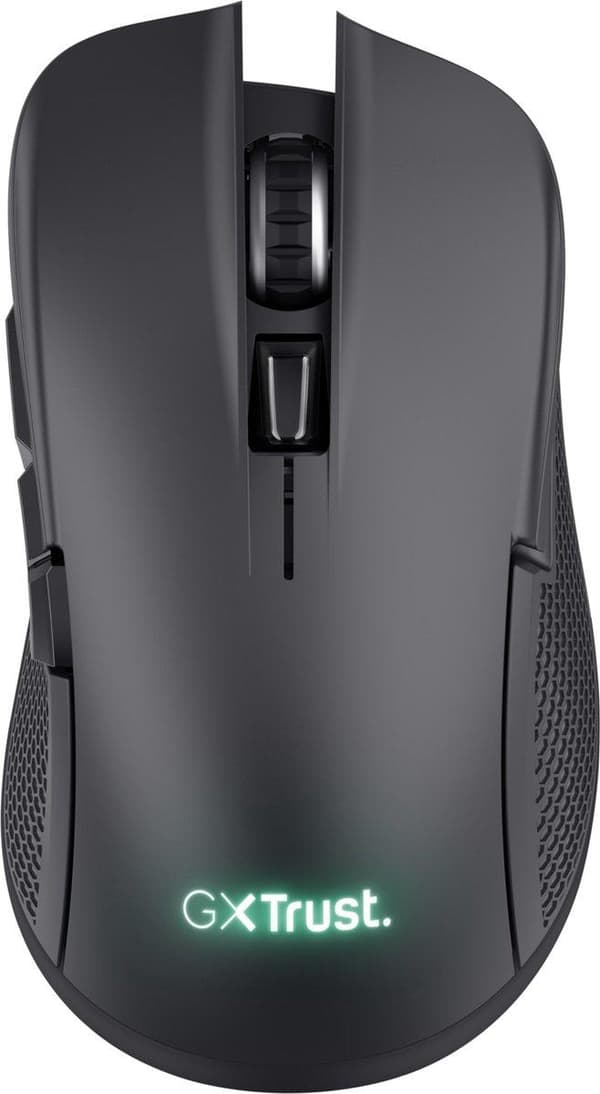 Trust GXT 923 YBAR höger mus RF trådlös optisk 7200 DPI (24888) Svart