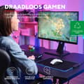 Miniatyrbild 4 av 8: Trust GXT 923W Ybar - mus - spel - högerhänt - 6 knappar - trådlös - 2,4 GHz - trådlös mottagare (USB) - vit