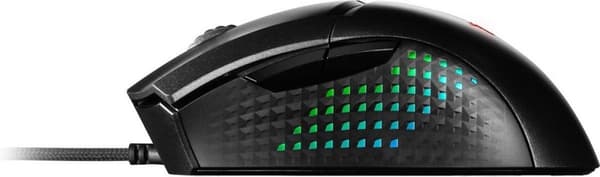 MSI Clutch GM51 - Hiiri - Oikeakätinen - optinen - 6 painiketta - langaton, langallinen - Bluetooth, 2,4 GHz - langaton vastaanotin (USB) (S12-4300080
