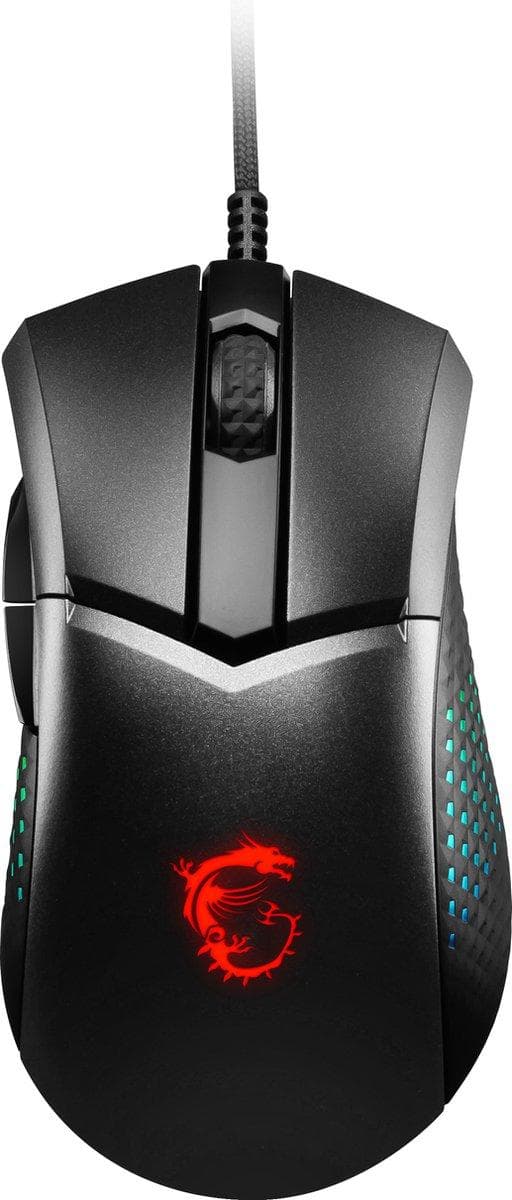 MSI Clutch GM51 - hiiri - oikeakätinen - optinen - langallinen - USB2.0 (S12-0402180-C54)