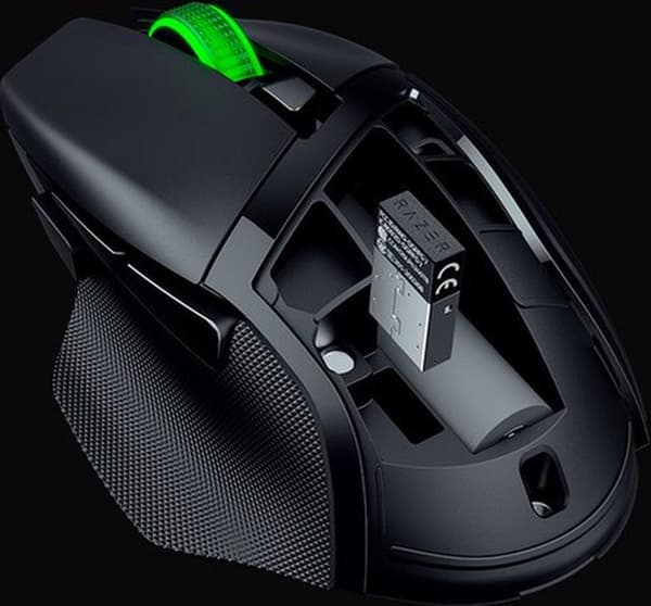 Razer Basilisk V3 X HyperSpeed oikea hiiri, optinen Bluetooth 18000 DPI (RZ01-04870100-R3G1) musta