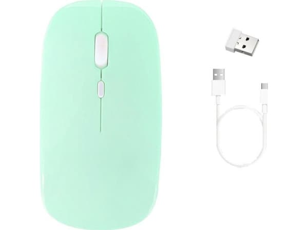 Strado mouse Wireless Bluetooth computer mouse with radio band - CTMM (Green) universal