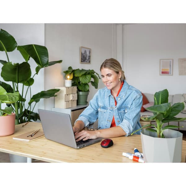 Yvi+ Trådløs mus Økodesign Rød