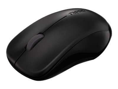 Rapoo 1620 - Mus - optisk - trådløs - 2.4 GHz - trådløs modtager (USB)