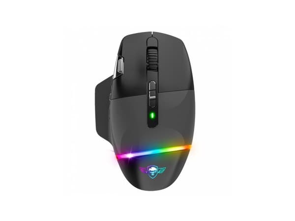 Spirit of Gamer XPERT-M800, högerhand, Optisk, RF Wireless + USB Type-C, 10000 DPI, Svart Svart