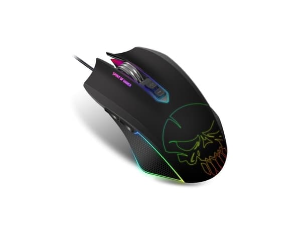 Spirit of Gamer ELITE-M40, högerhand, Optisk, USB Type-A, 4000 DPI, Svart