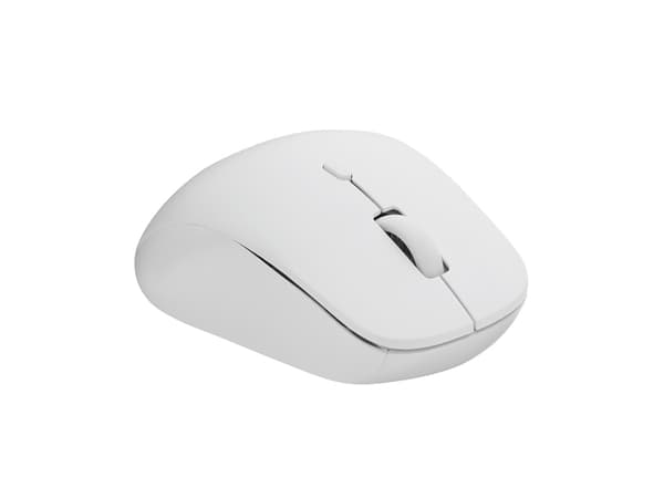 Rapoo M50 Plus, högerhand, Optisk, RF Trådlös, 3600 DPI, Vit