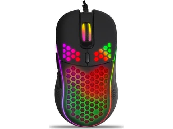 Esperanza USB-C GAMING MOUSE FÖR SPELARE Upplyst LED RGB