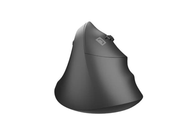 NATEC CRAKE 2, högerhand, Vertikal design, Optisk, Bluetooth, 2400 DPI, Svart