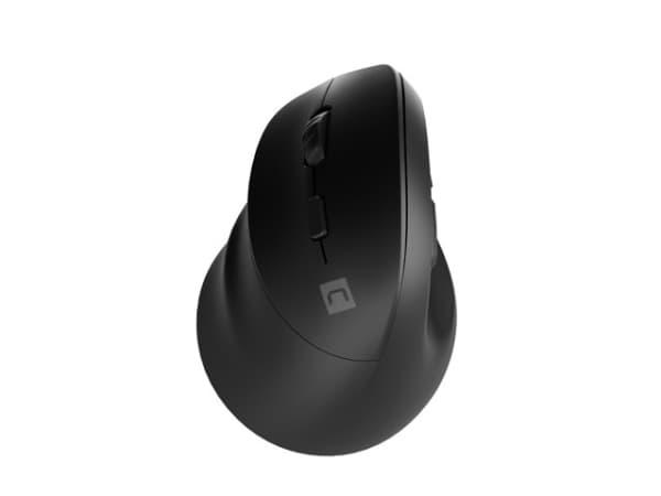 NATEC CRAKE 2, vänster hand, Vertikal design, Optisk, Bluetooth, 2400 DPI, Svart Svart